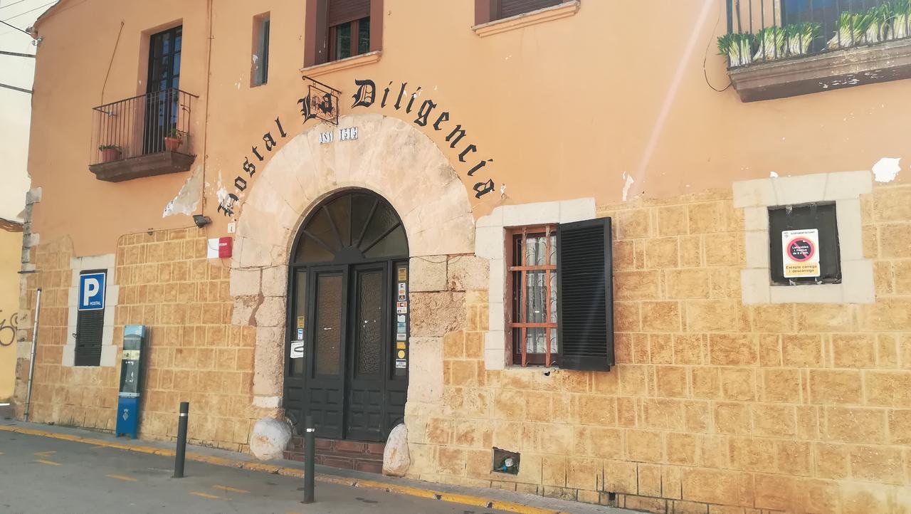 Hostal Restaurante La Diligencia Cunit Eksteriør billede